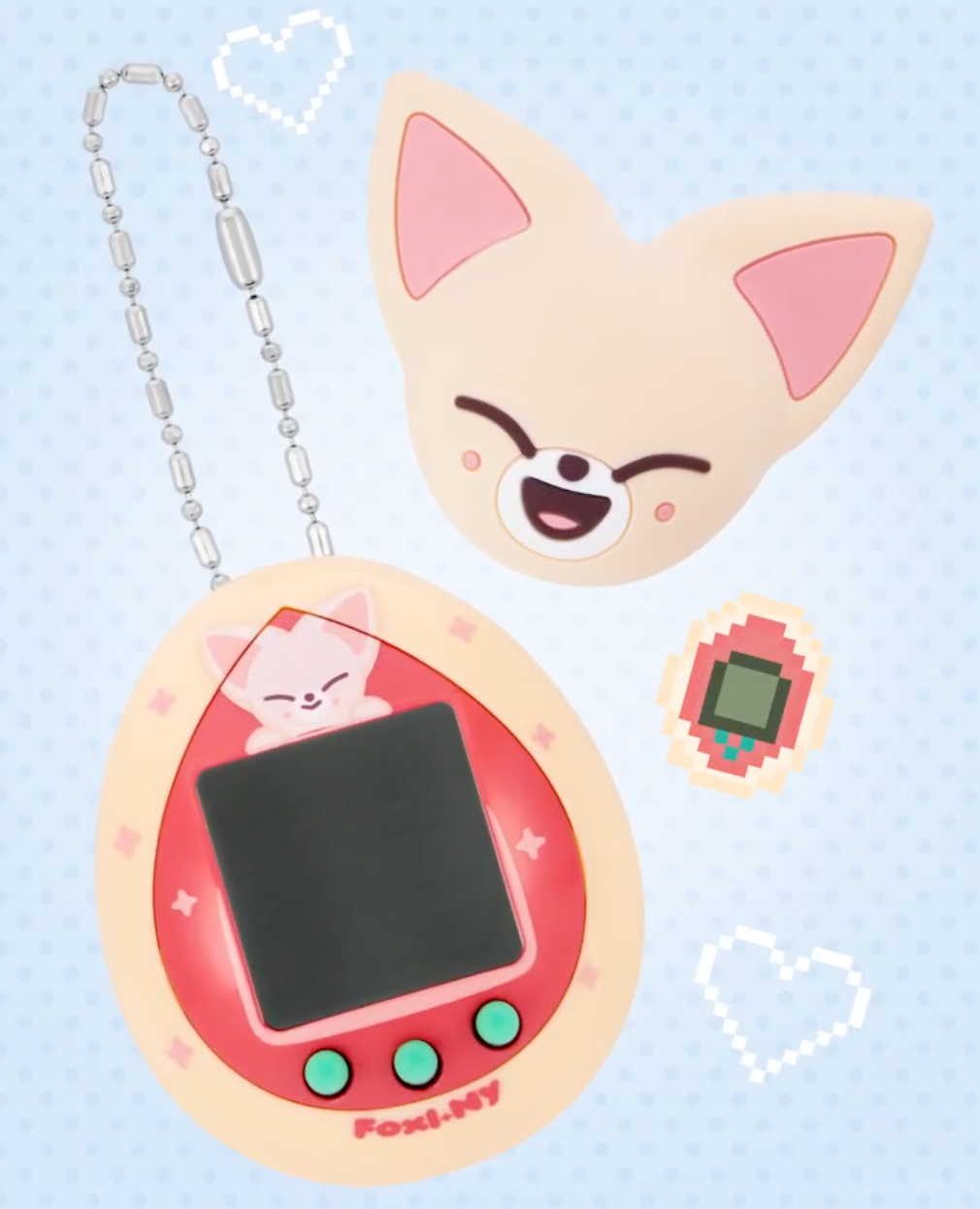 Stray Kids SKZOO TAMAGOTCHI & CASE SET