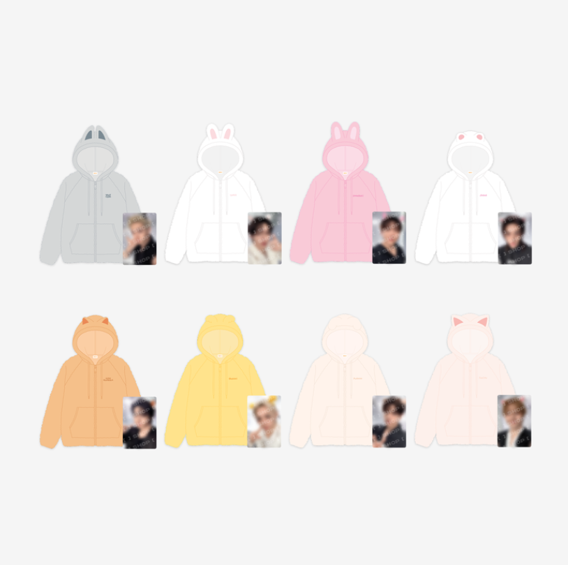[PRE-ORDER] STRAY KIDS - World Tour RUN IT SEOUL MD (SKZOO Fleece Hood Zip-Up)