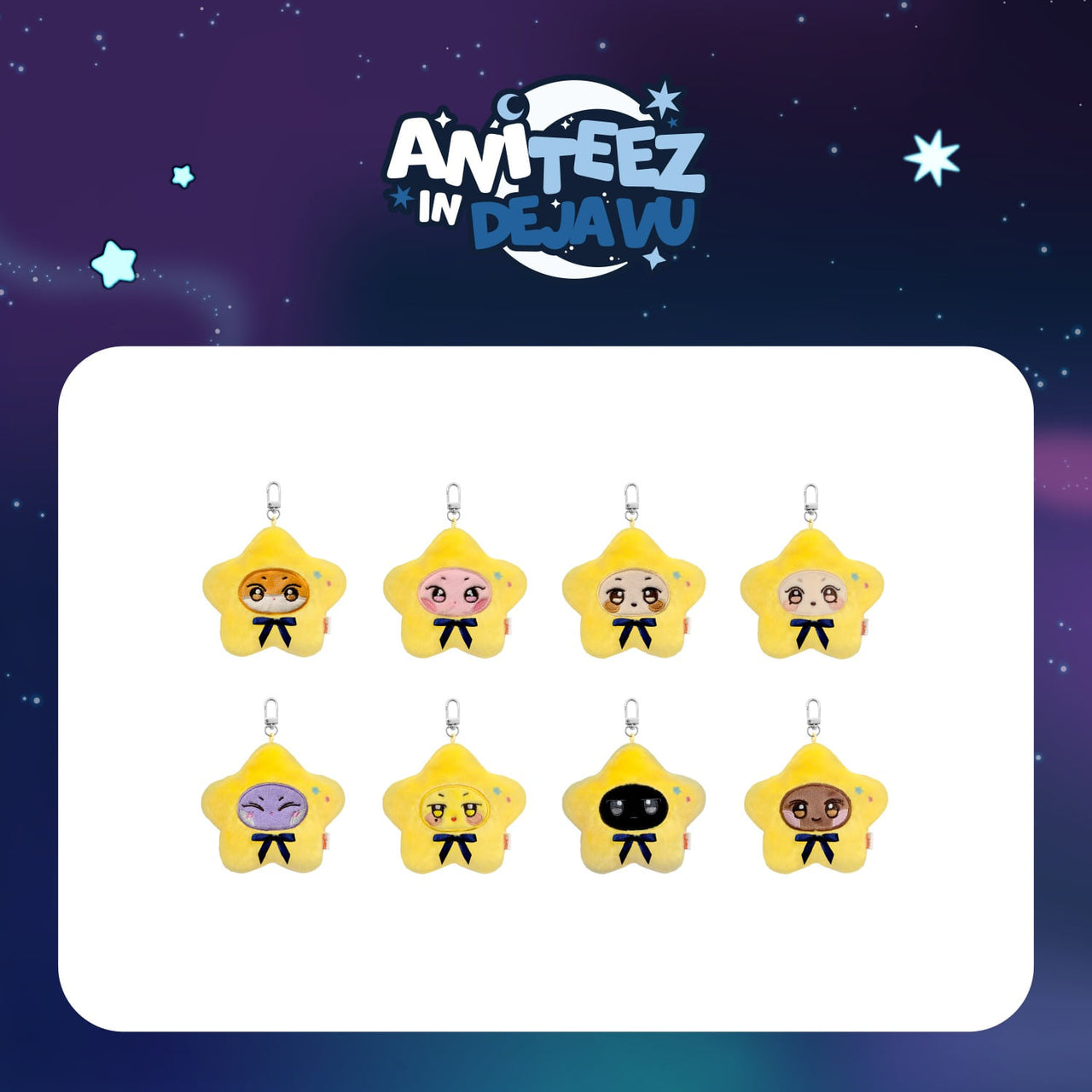 [PRE-ORDER] ATEEZ - ANITEEZ IN DEJA VU (Star ANITEEZ Keyring)