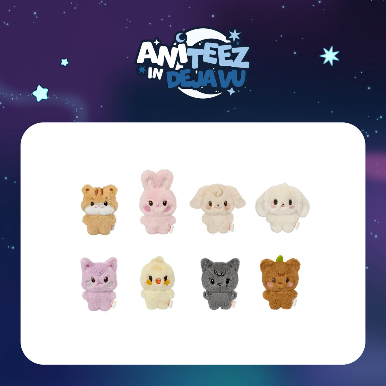 [PRE-ORDER] ATEEZ - ANITEEZ IN DEJA VU (TINY ANITEEZ Mini Doll)