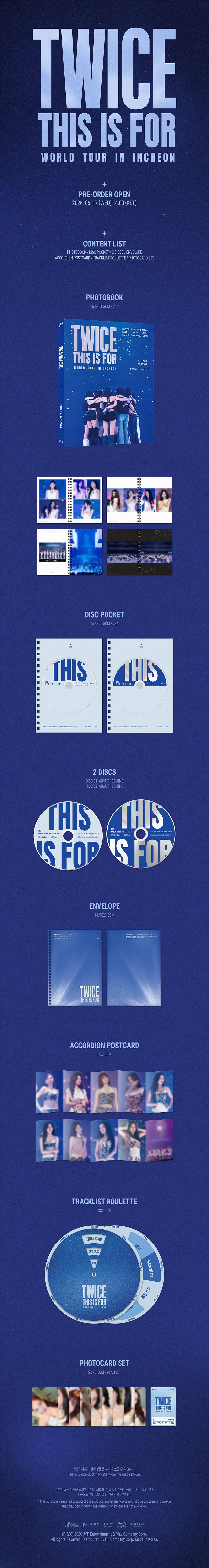 TWICE - 'THIS IS FOR' WORLD TOUR In Incheon (Blu-ray)