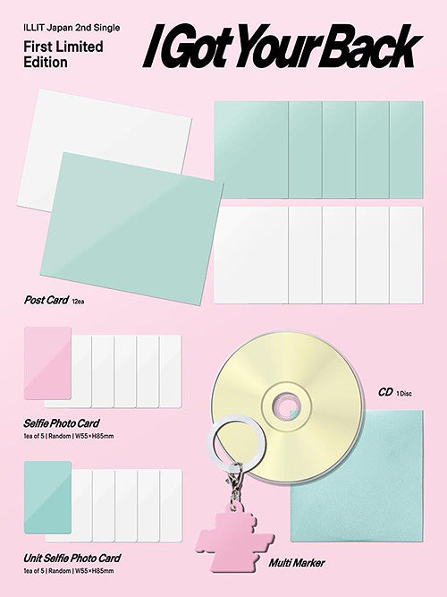 [PRE-ORDER] ILLIT - 2nd Japan Single Album 'I Got Your Back' (Limited Edition)