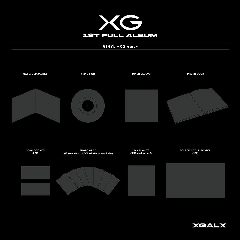 [PRE-ORDER] XG - 1st Full Album (VINYL Ver.)