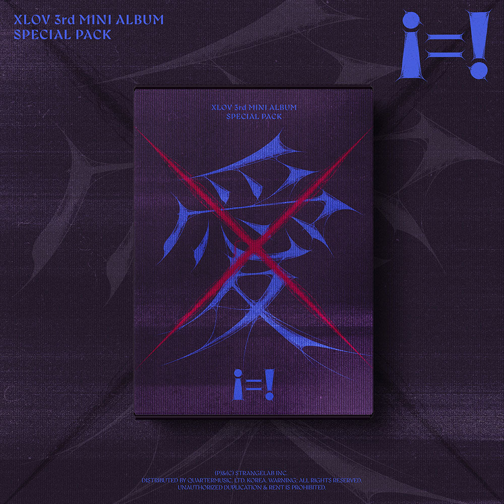 [PRE-ORDER] XLOV - The 3rd EP (i=!) (Special Pack)