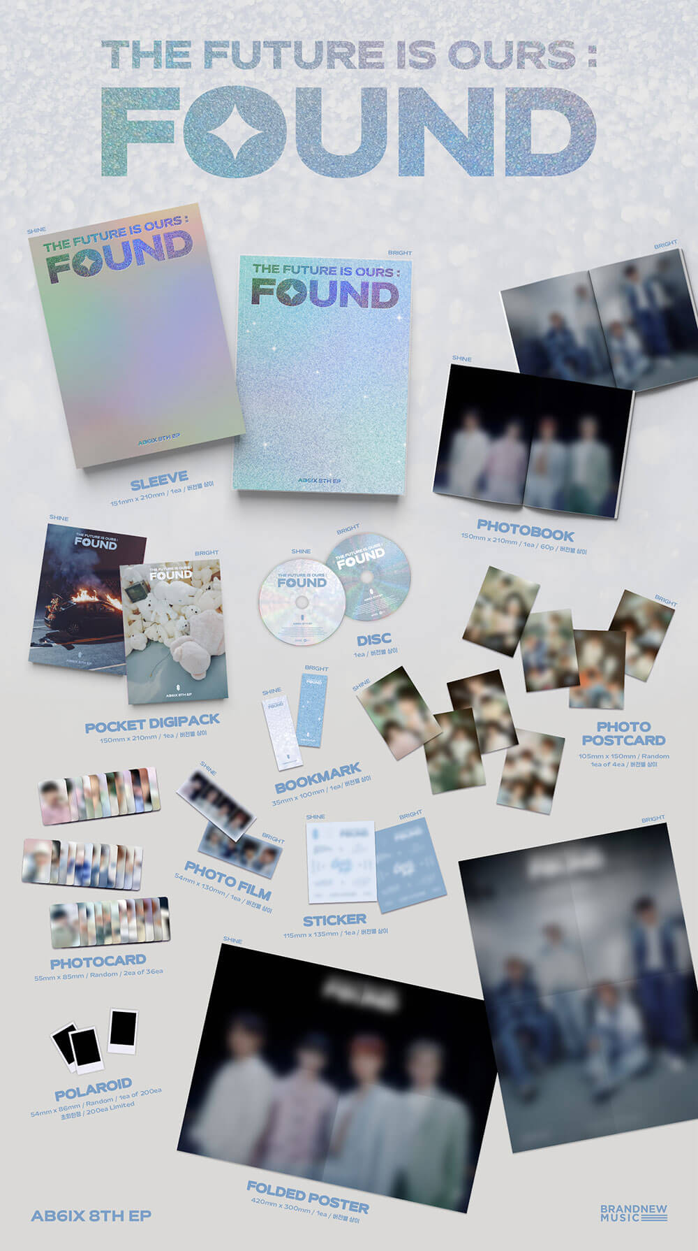 AB6IX - 8th Ep ‘Found’(Photobook)