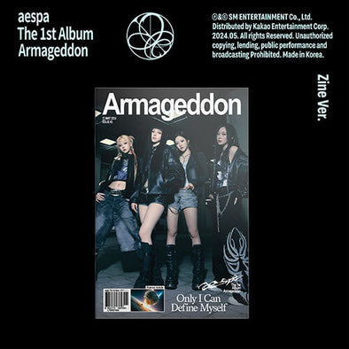 AESPA - 1st Full Album Armageddon (Zine)