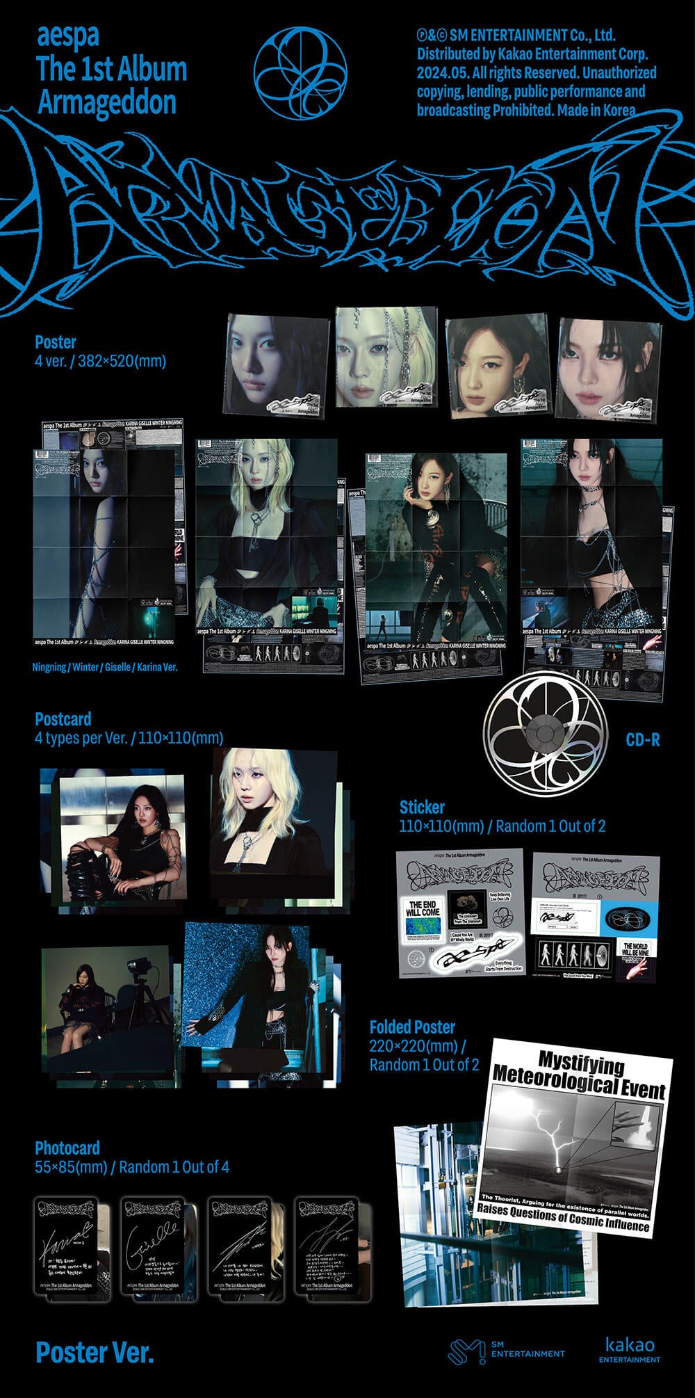 (CD)aespa 1st Full Album [Armageddon] (Poster Ver.) (韓国盤）／aespa 71Kgj6NtGLL._UF350,350_QL50_.jpg