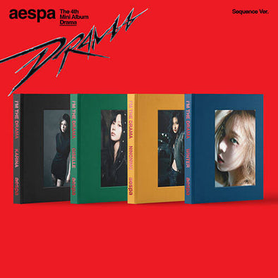 AESPA - 4th Mini Album DRAMA (Sequence Version)