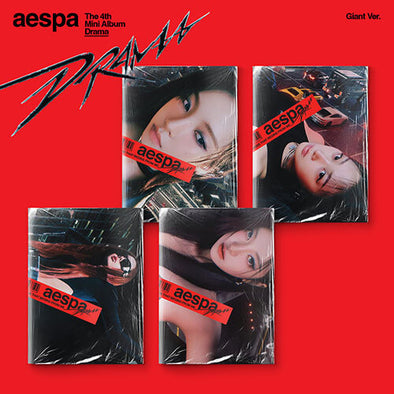 AESPA - 4th Mini Album DRAMA (Giant Version)