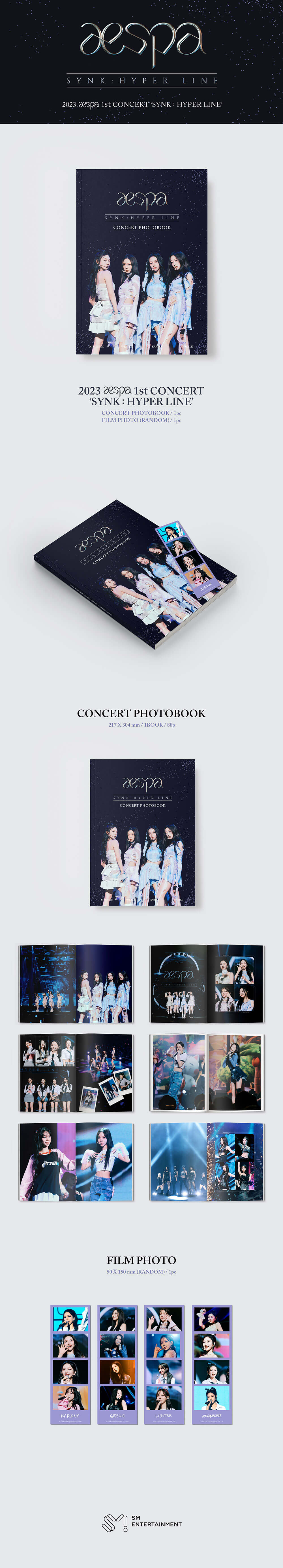 AESPA - 1st Concert ‘SYNK : HYPER LINE’ PHOTOBOOK