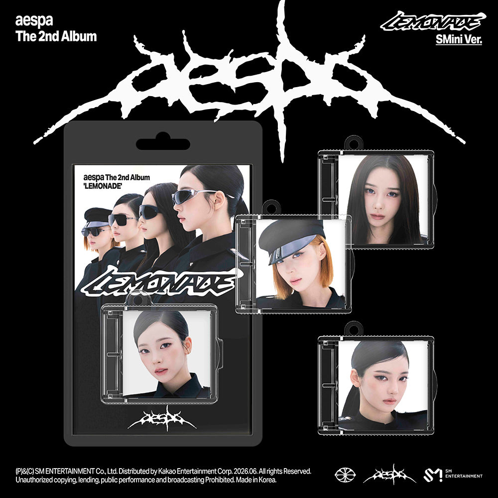 [PRE-ORDER] AESPA - 2nd Regular Album ‘LEMONADE’ (SMINI ver.) *LATER ARRIVAL*