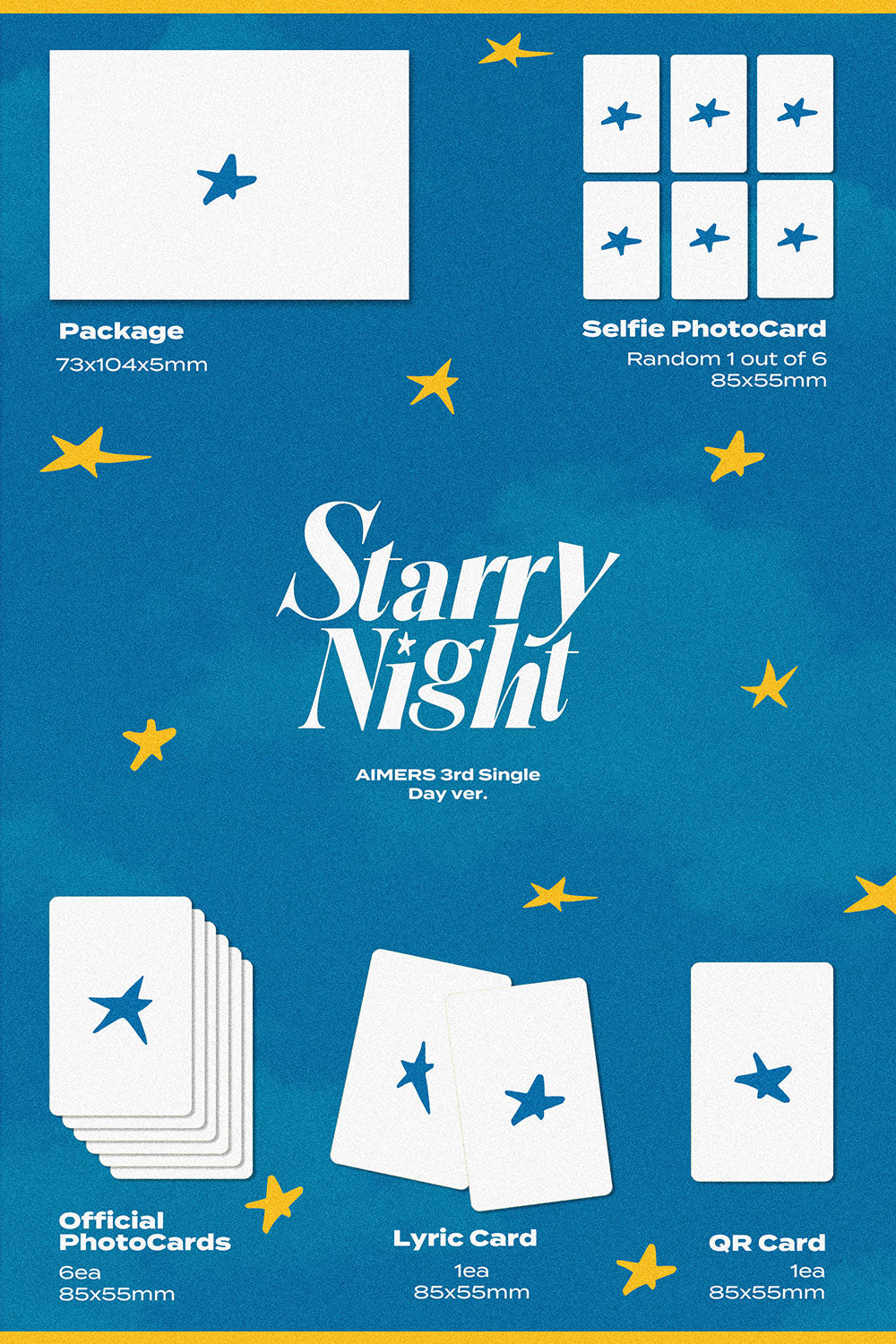AIMERS - 3rd Single Album 'Starry Night'