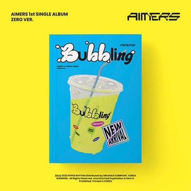 AIMERS - 1st Single Album BUBBLING