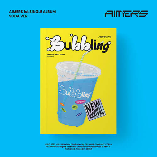 AIMERS - 1st Single Album BUBBLING