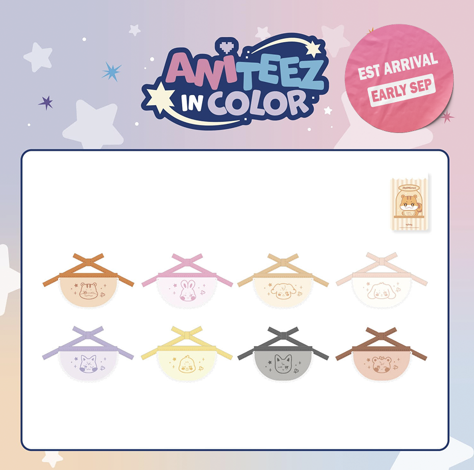 [PRE-ORDER] ATEEZ - ANITEEZ in Color (ANITEEZ Mini Bib)