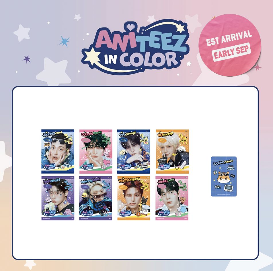 [PRE-ORDER] ATEEZ - ANITEEZ in Color (Mini Photobook)