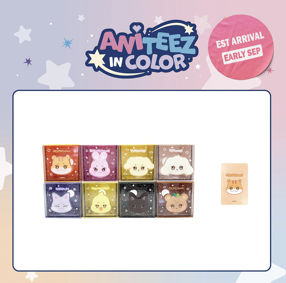 [PRE-ORDER] ATEEZ - ANITEEZ in Color (Colorful Storage Box)