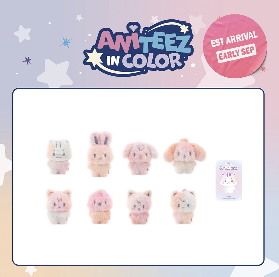 [PRE-ORDER] ATEEZ - ANITEEZ in Color (Color Mix TINY ANITEEZ DOLL)