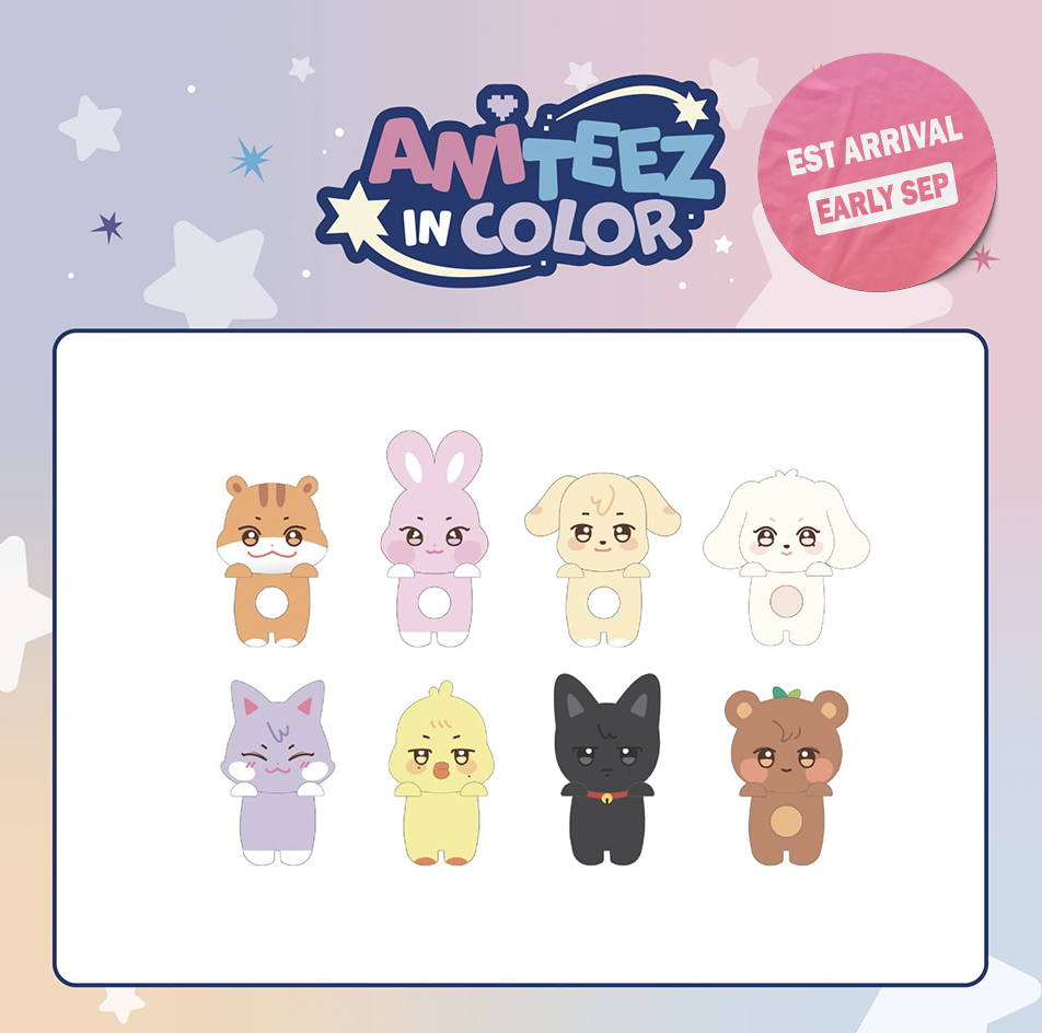 [PRE-ORDER] ATEEZ - ‘ANITEEZ in Color’ (Mini Deco Figure)