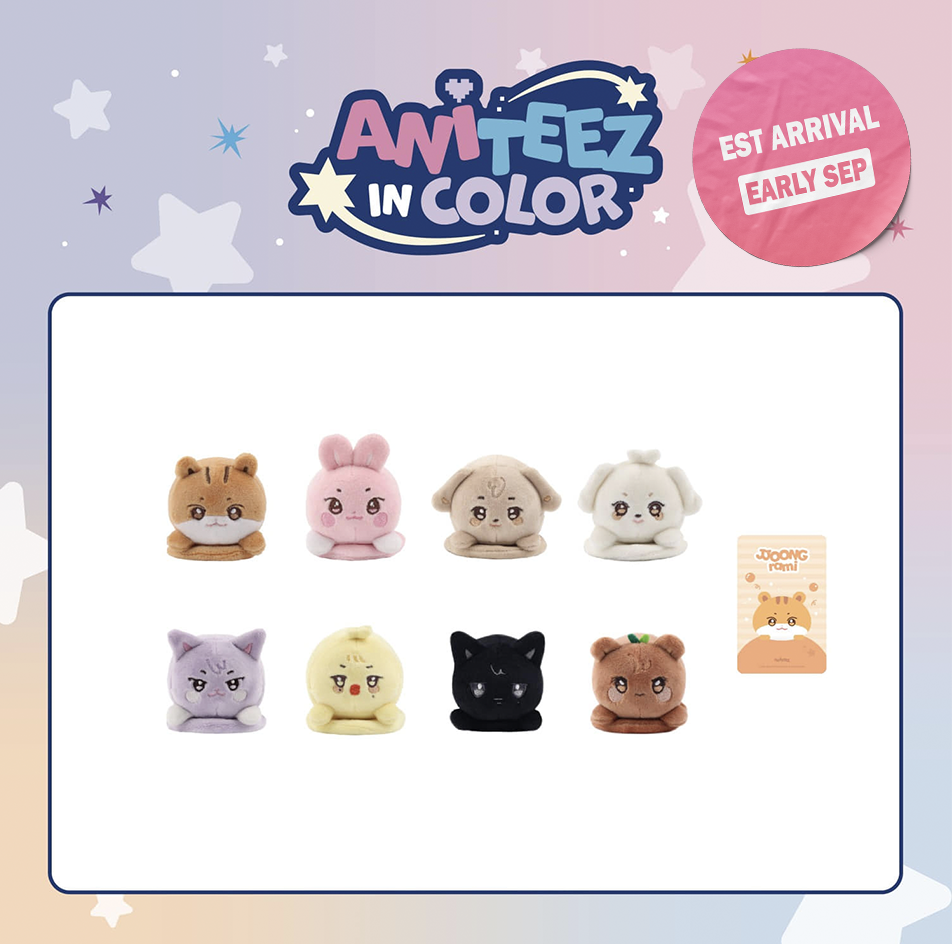 [PRE-ORDER] ATEEZ - ANITEEZ in Color (Magnetic Shoulder Stress Ball)