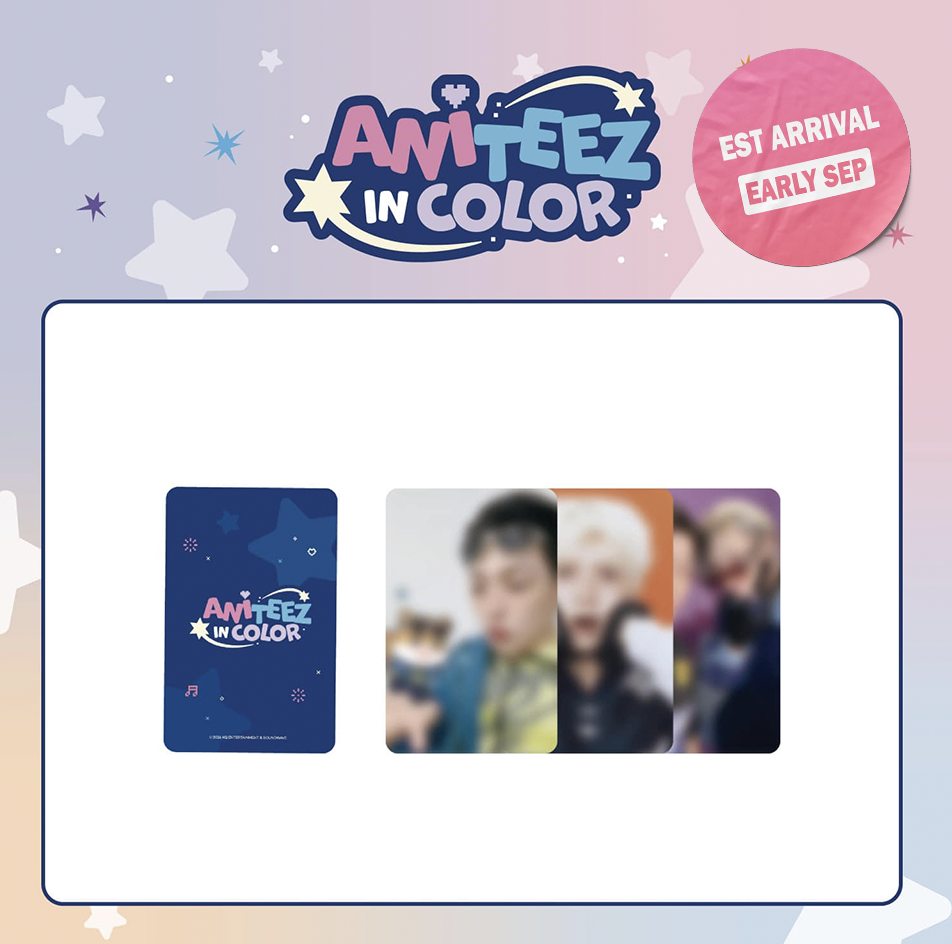 [PRE-ORDER] ATEEZ - ANITEEZ in Color (Random Trading Card)