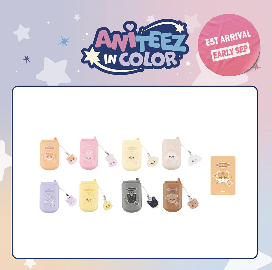 [PRE-ORDER] ATEEZ - ‘ANITEEZ in Color’ (Miniature Phone Set)