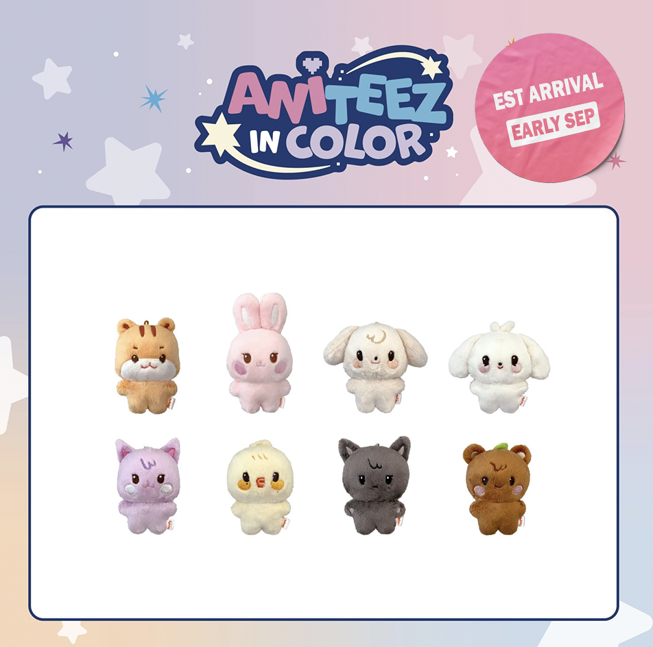 [PRE-ORDER] ATEEZ - ANITEEZ in Color (TINY ANITEEZ PLUSH DOLL)