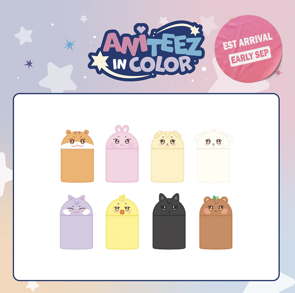 [PRE-ORDER] ATEEZ - ANITEEZ in Colour (Mini Desk Trash Bin)