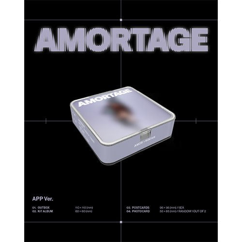 JISOO - Mini Album AMORTAGE