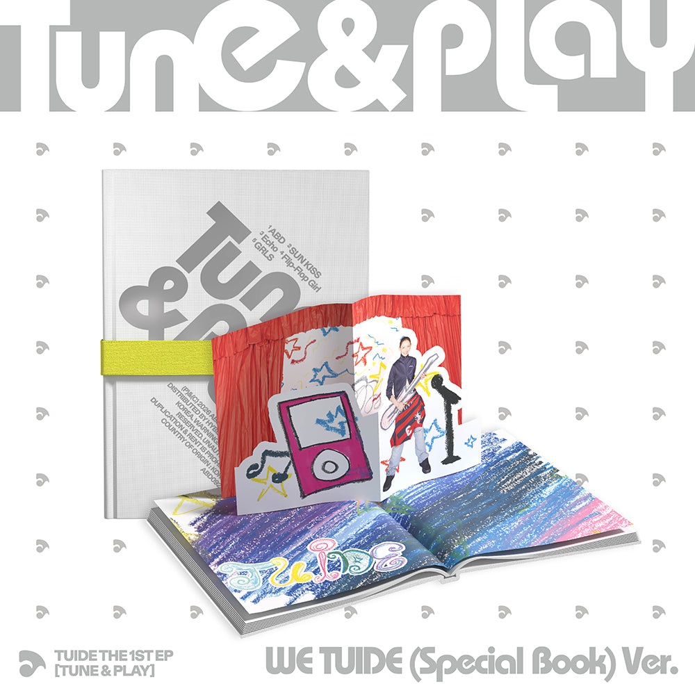 TUIDE - The 1st EP 'TUNE & PLAY' (Special Book Ver.)