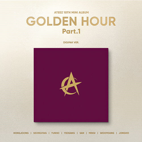 ATEEZ - 10th Mini Album GOLDEN HOUR : Part.1 (Digipack)