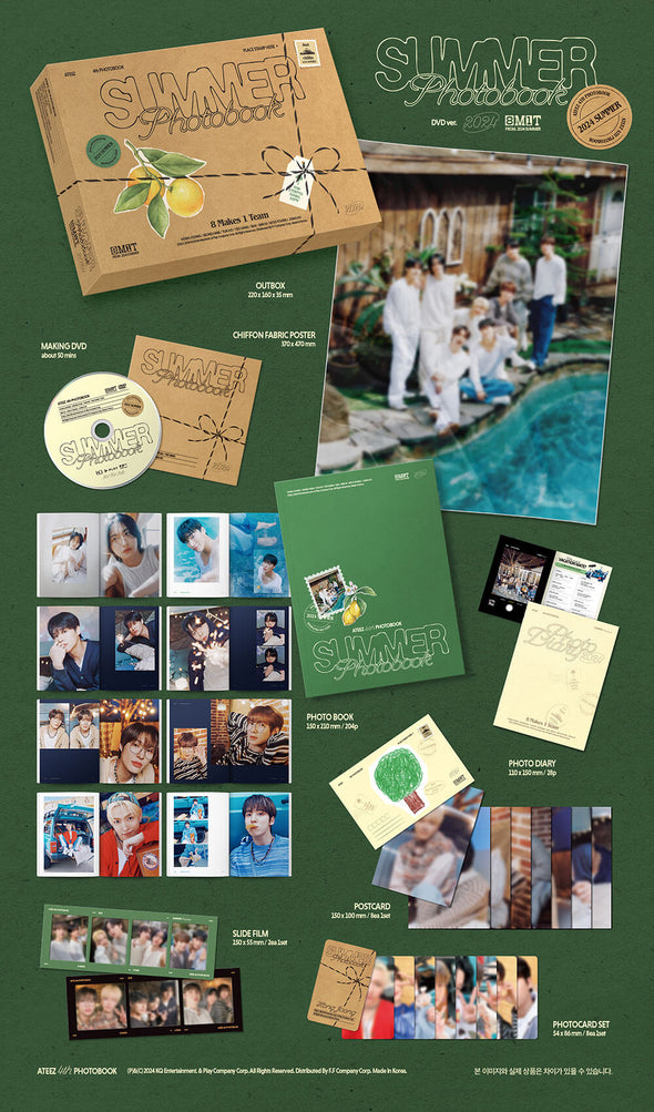 ATEEZ - 2024 SUMMER PHOTOBOOK (DVD)