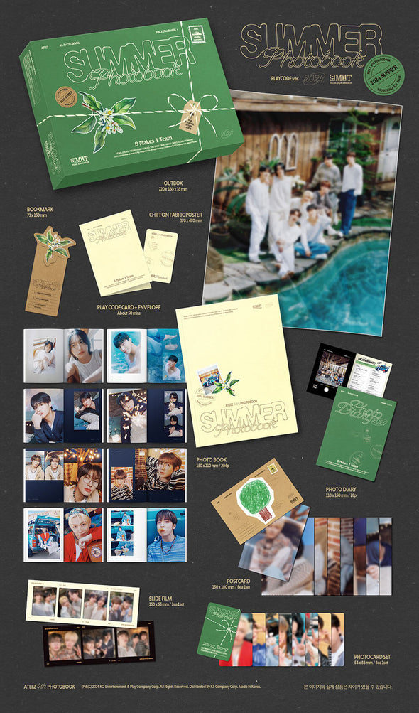 ATEEZ - 2024 SUMMER PHOTOBOOK (Play Code)