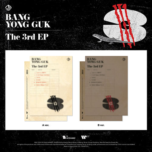 BANG YONGUK - The 3RD EP
