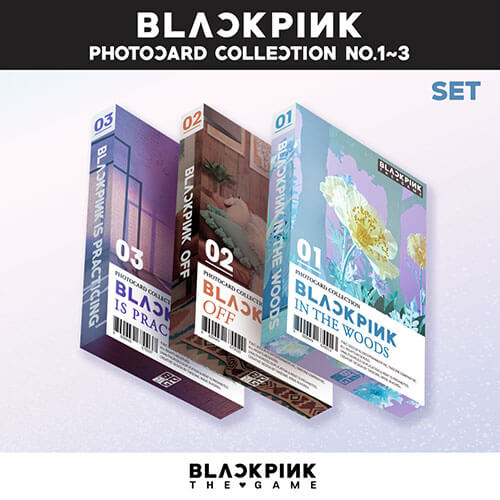 BLACKPINK - The Game Photocard Collection (3 Versions)