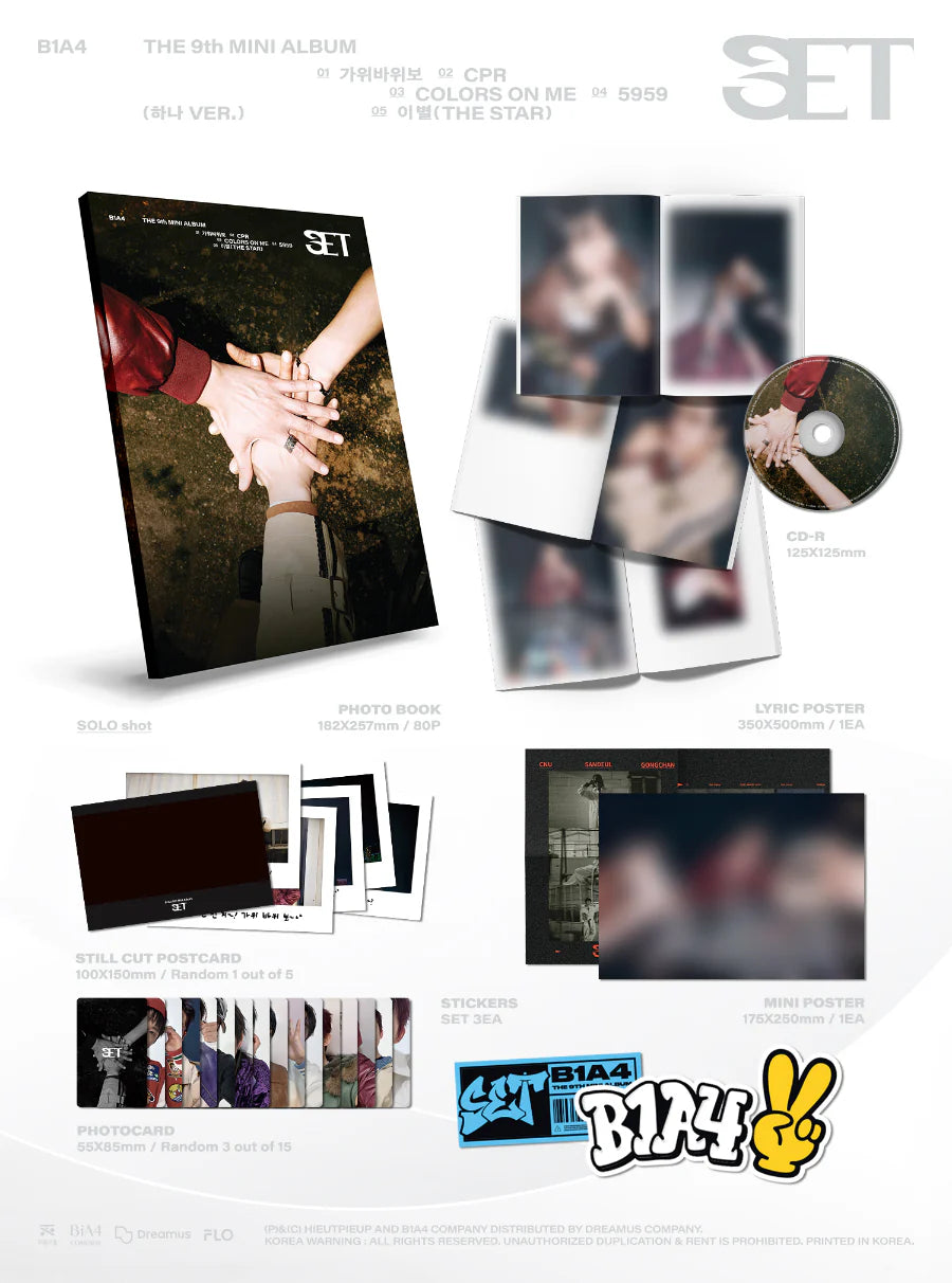 B1A4 -  The 9th Mini Album 'SET'