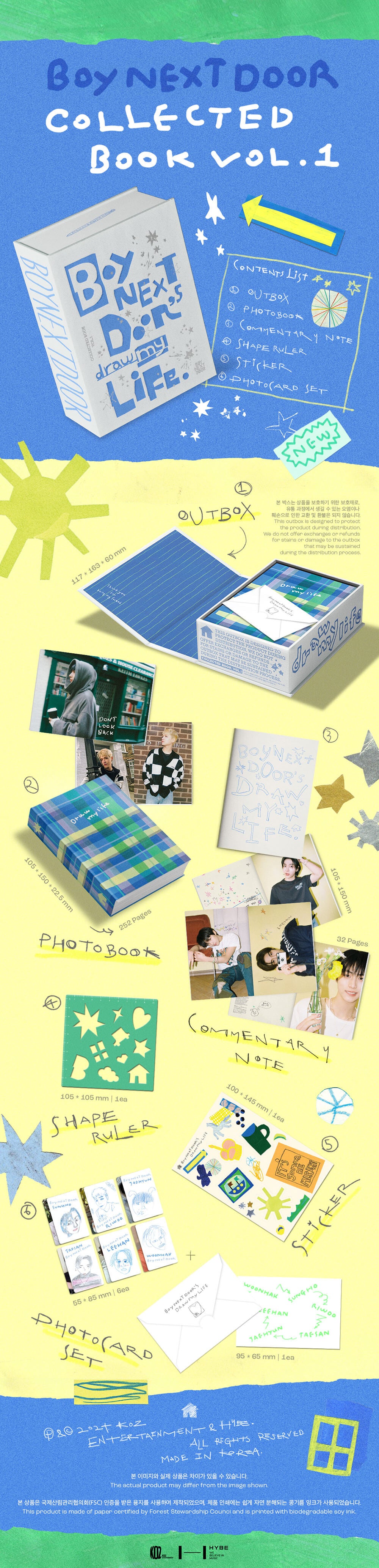 BOYNEXTDOOR - Collected Book VOL.1