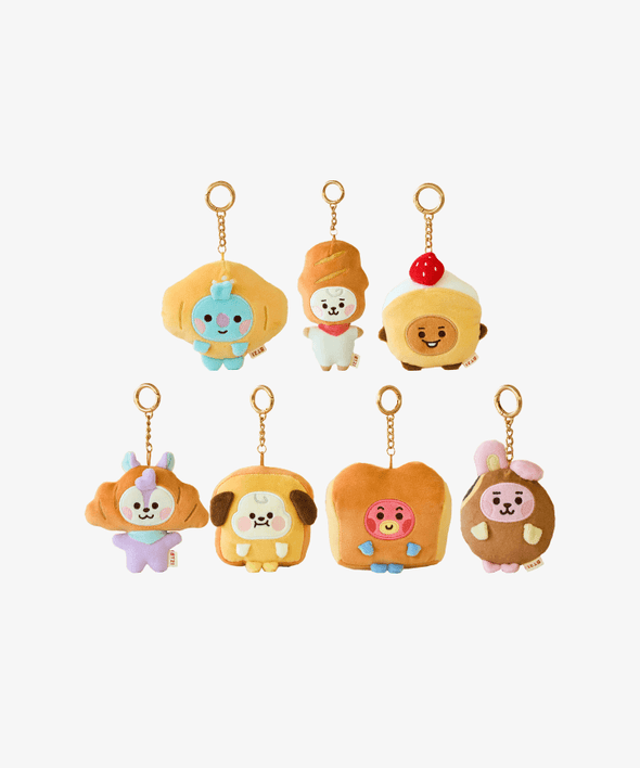 BTS - BT21 minini PLUSH KEYRING BAKERY SHOP