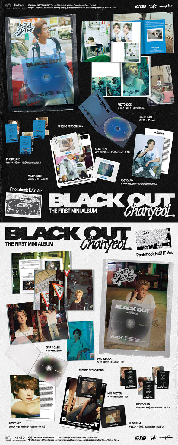 CHANYEOL (EXO) - 1st Mini Album ‘Black Out’ (Photobook)