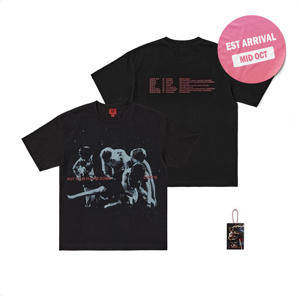 [PRE-ORDER] CORTIS - 2026 Official Tour 'PUT YOUR PHONE DOWN' MD - TOUR Routing T-Shirt