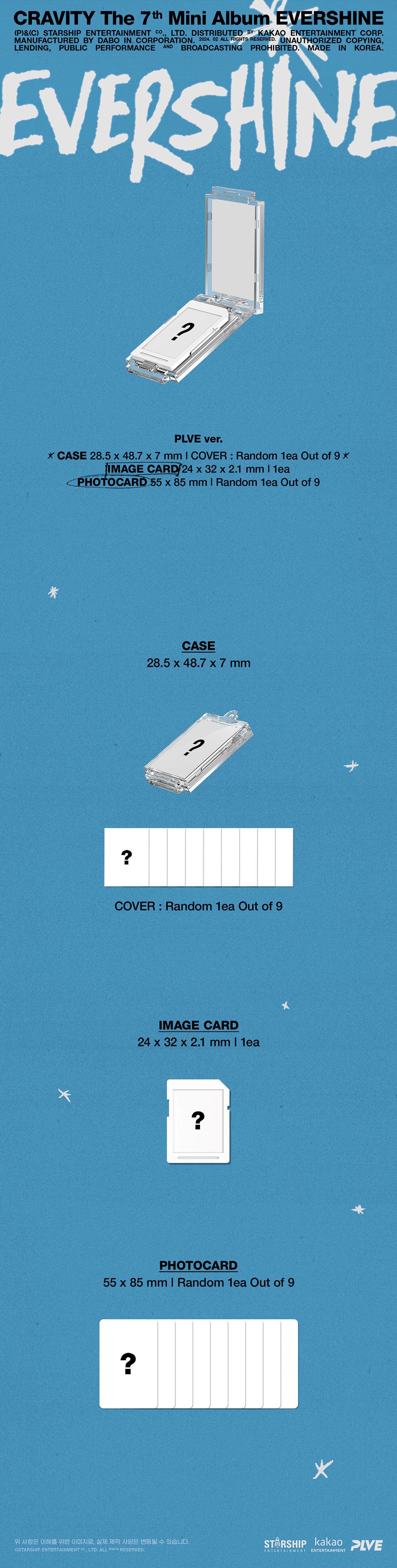 CRAVITY - The 7th Mini Album EVERSHINE (PLive)