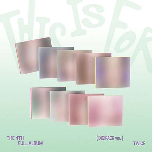 TWICE - 4th Full Album 'THIS IS FOR' (DIGIPACK Version)