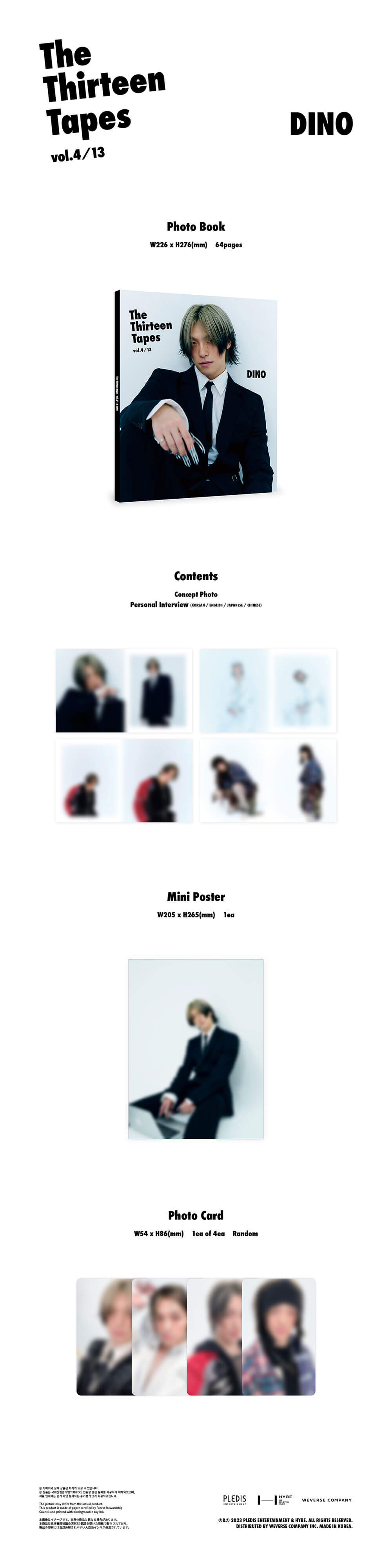 DINO SEVENTEEN - 'The Thirteen Tapes (TTT)' vol. 4/13 DINO