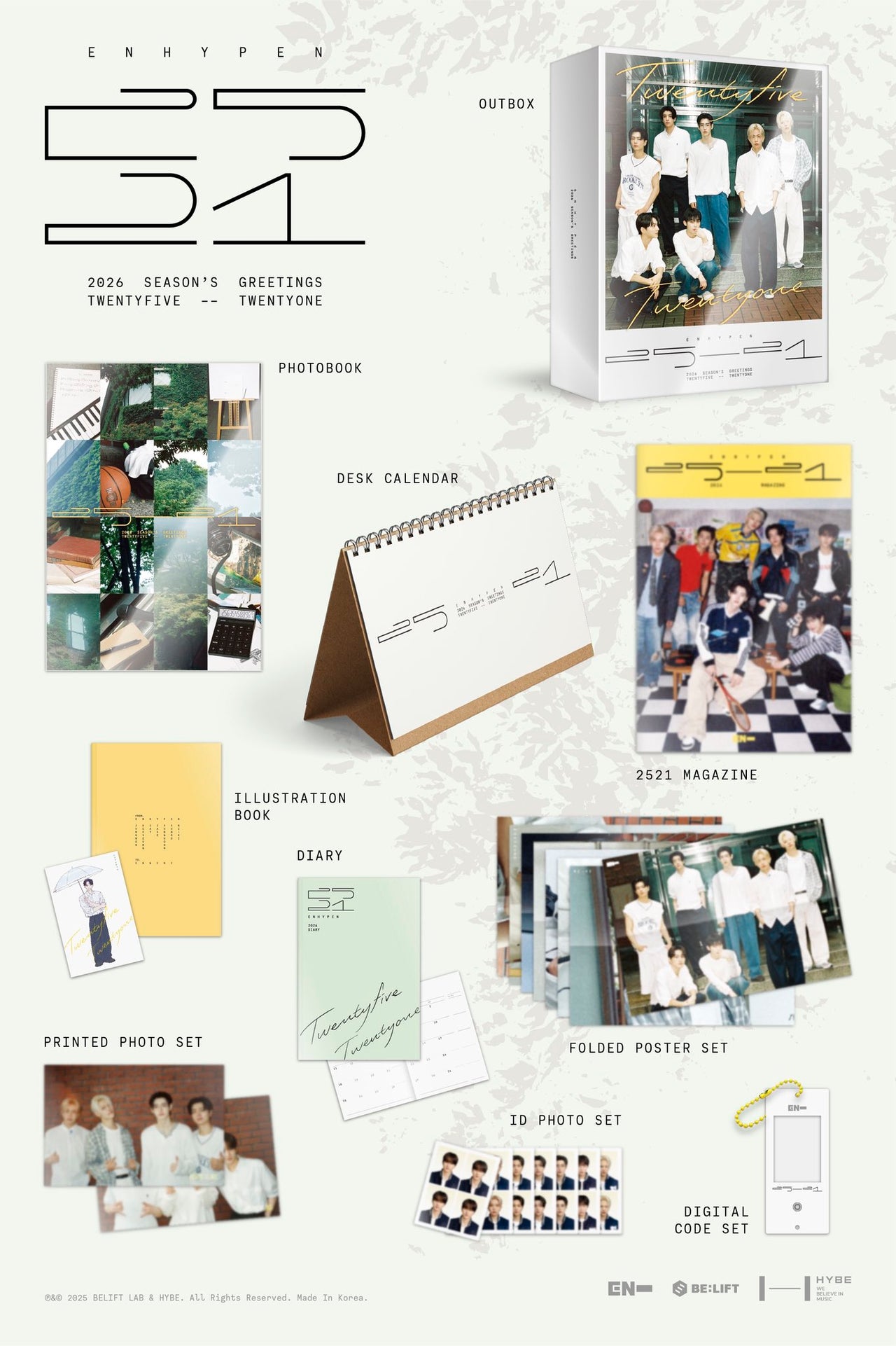 [PRE-ORDER] ENHYPEN - 2026 Season's Greetings