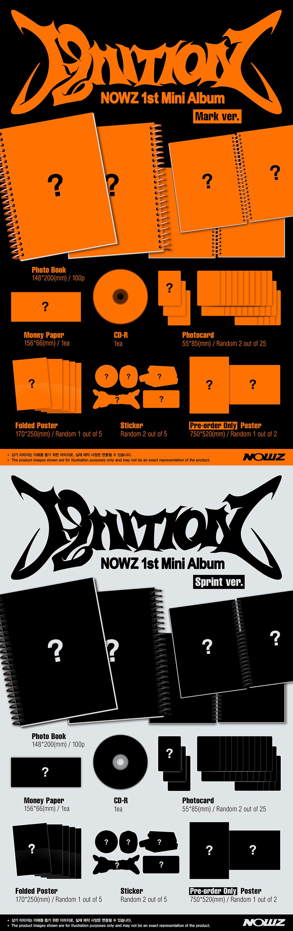 [PRE-ORDER] NOWZ - 1st Mini Album 'IGNITION'
