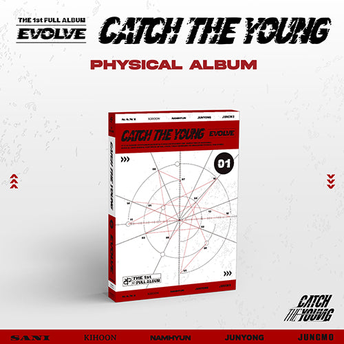 CATCH THE YOUNG- 1st Full Album [EVOLVE] (CD)