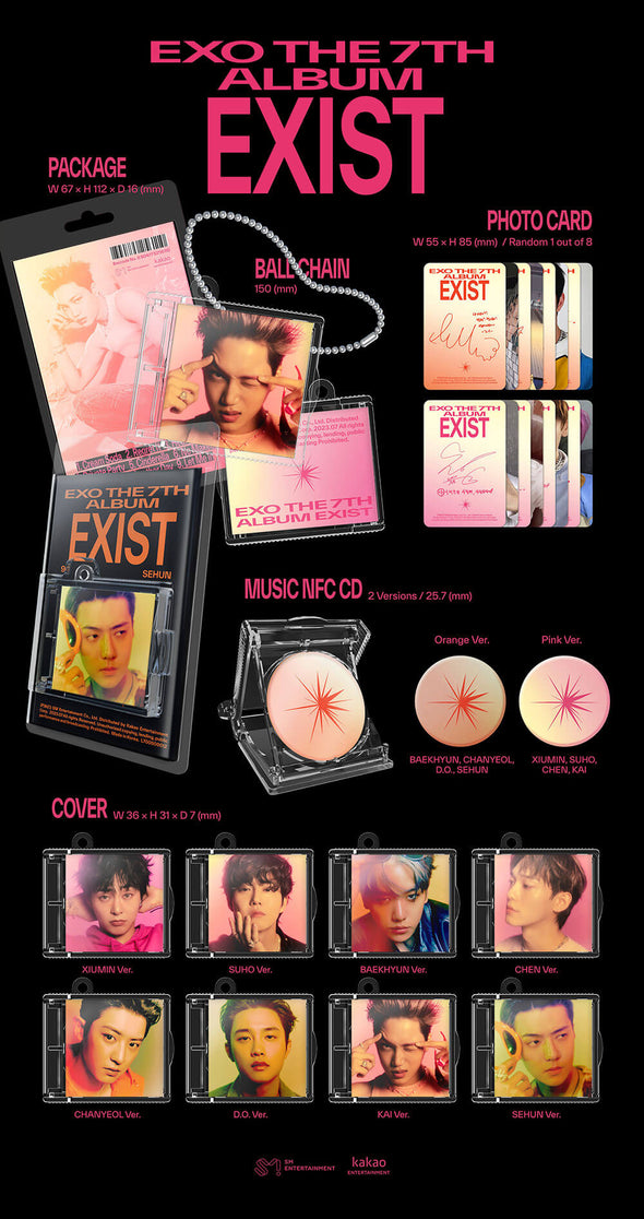 [SALE] EXO - 7th Full Album EXIST (SMini)