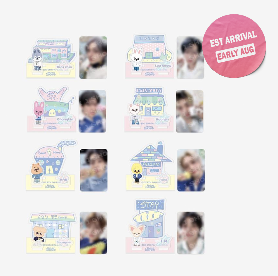 [PRE-ORDER] STRAY KIDS - 6TH FANMEETING MD 'STAY In Our Little House' (Acrylic Stand - RANDOM)