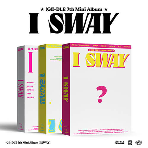 [SALE] (G)I-DLE - 7th Mini Album I SWAY