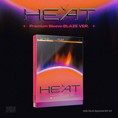 (G)I-DLE - Special Album HEAT (SLEEVE / BLAZE Ver.)